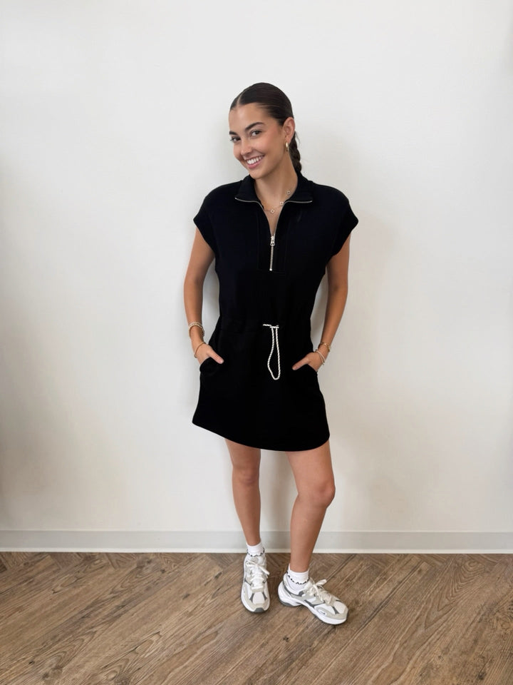 Varley Avaya Half Zip Dressactive dress