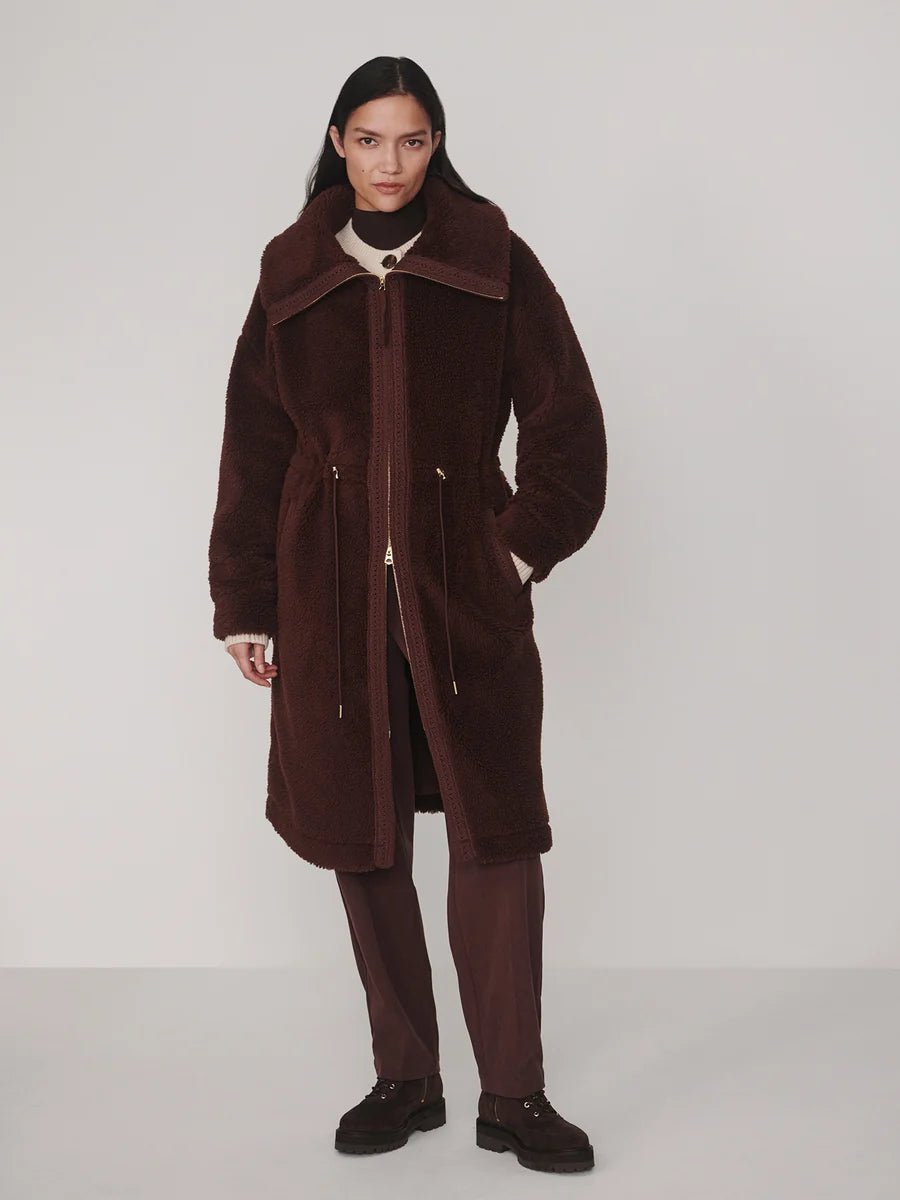 Varley Bennet Long Sherpa Coatjacket