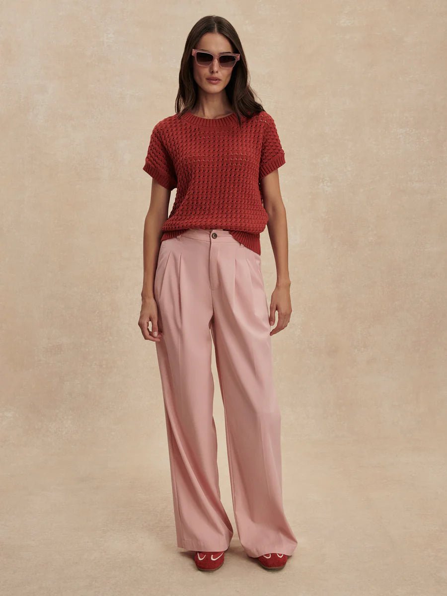 Varley Jayla Wide Leg Trouser with 32" Inseamwide leg trouser