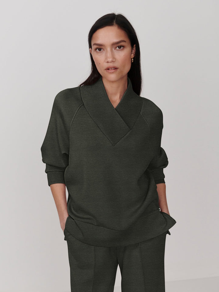 Varley Macie Zip Hem Sweatshirtsweatshirt