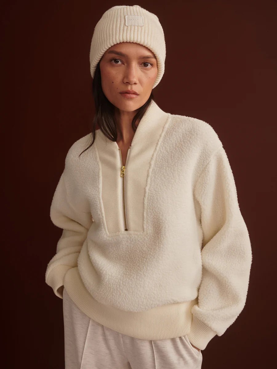 Varley Mumford Half Zip Fleecelong sleeve pullover