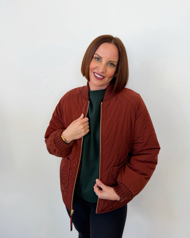 Varley Serina Reversible Quilt Jacketjacket