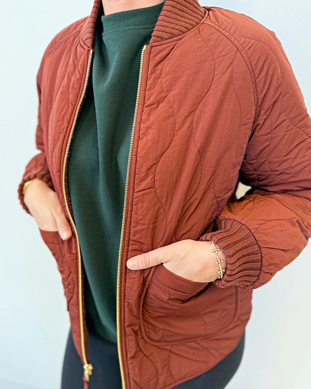 Varley Serina Reversible Quilt Jacketjacket