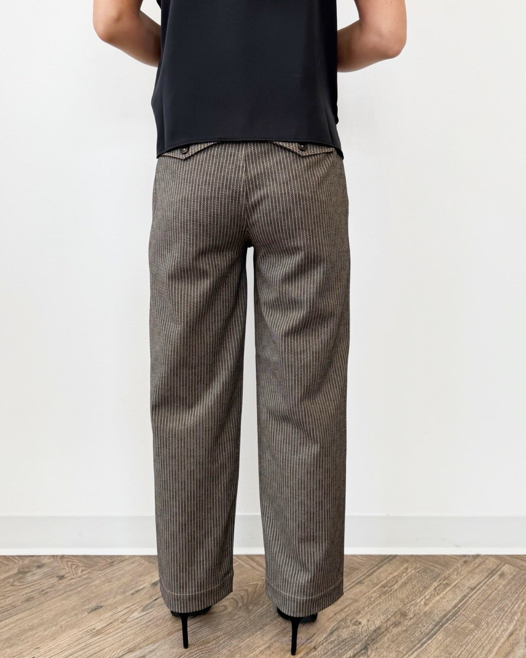 Vega Crop Wide Leg TrouserLM4661TL43
