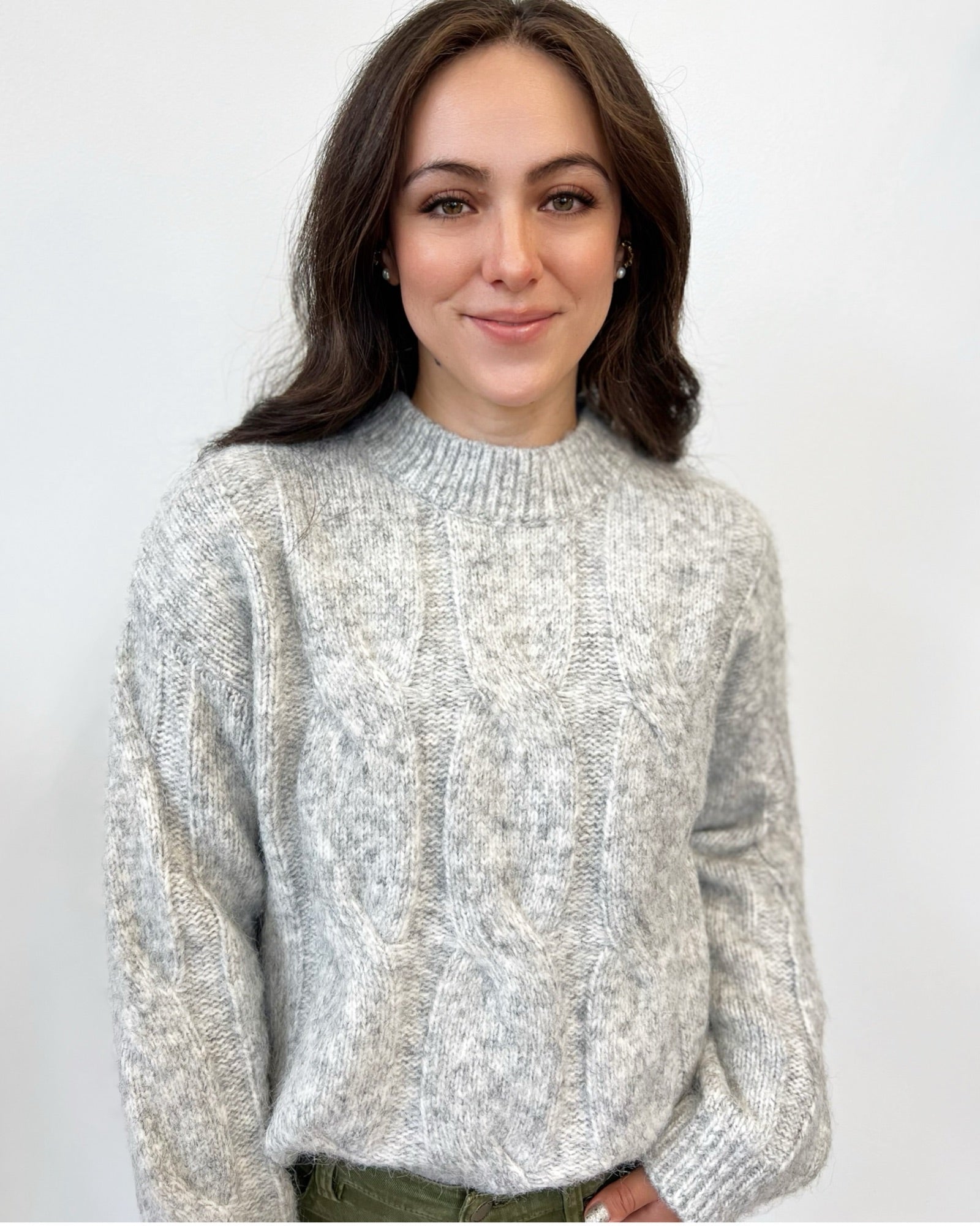 Vienna Cable Knit SweaterSweater