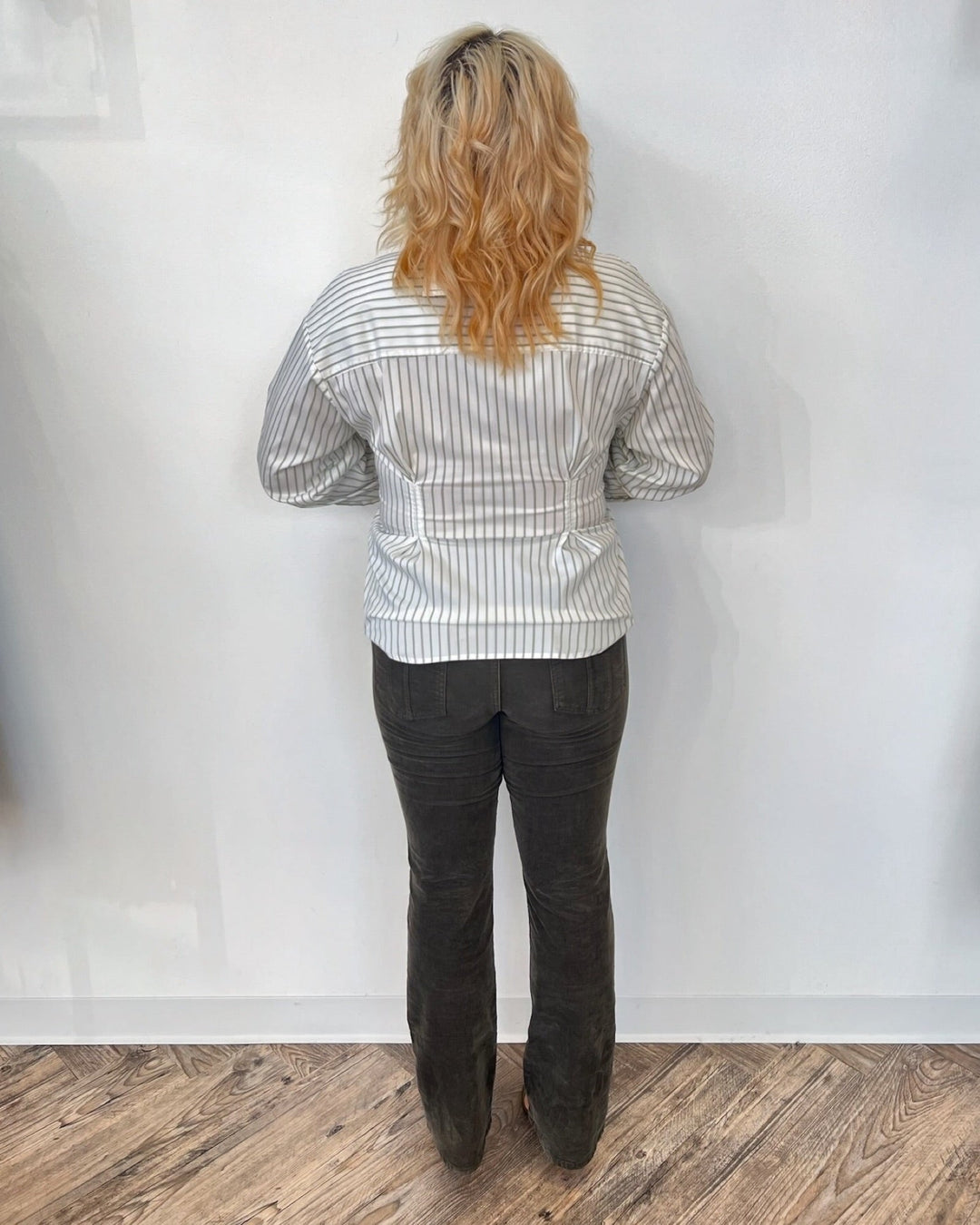 Vincent Striped Button Downbutton down shirt