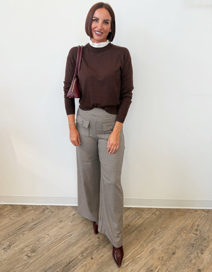 Westover Short Sleeve Knit Topknit top