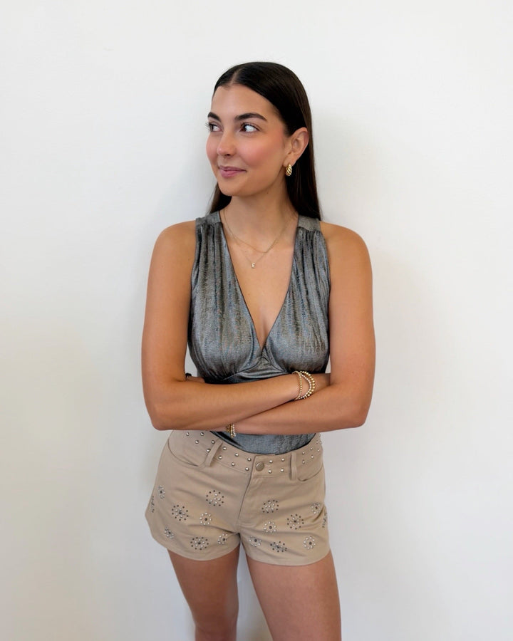 Wren Low Rise Studded Shortsshort