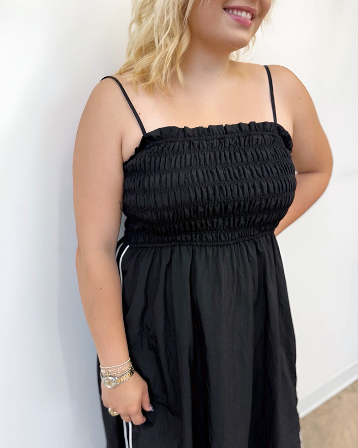 Xavier Striped Sporty Maxi DressDress