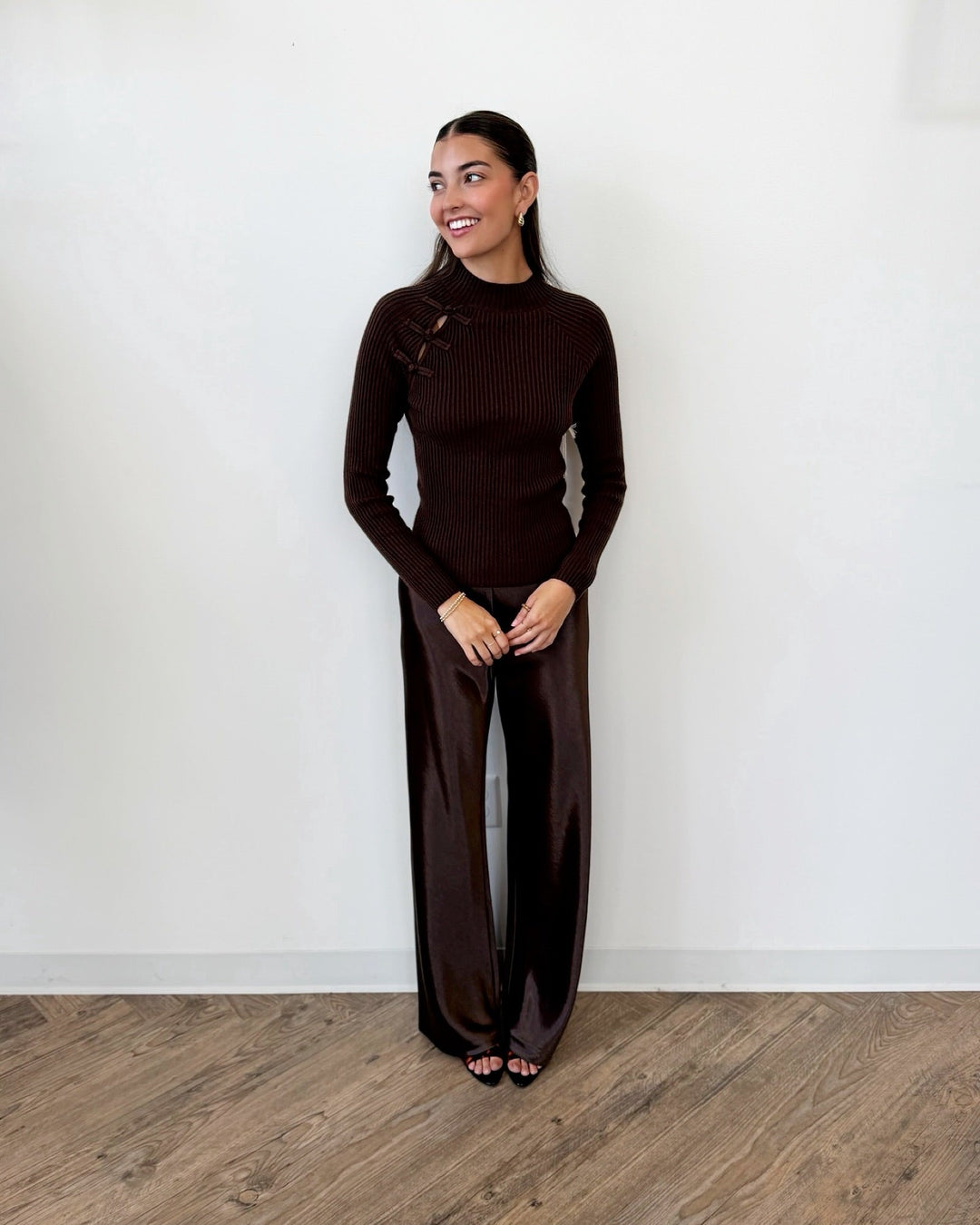 Yin Long Sleeve Ribbed Toplong sleeve top