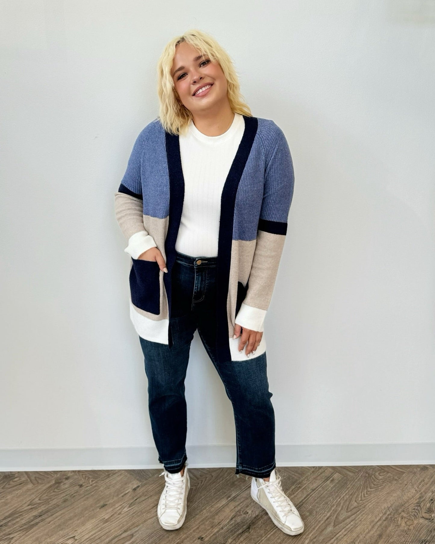 Yvette Colorblock CardiganCardigan