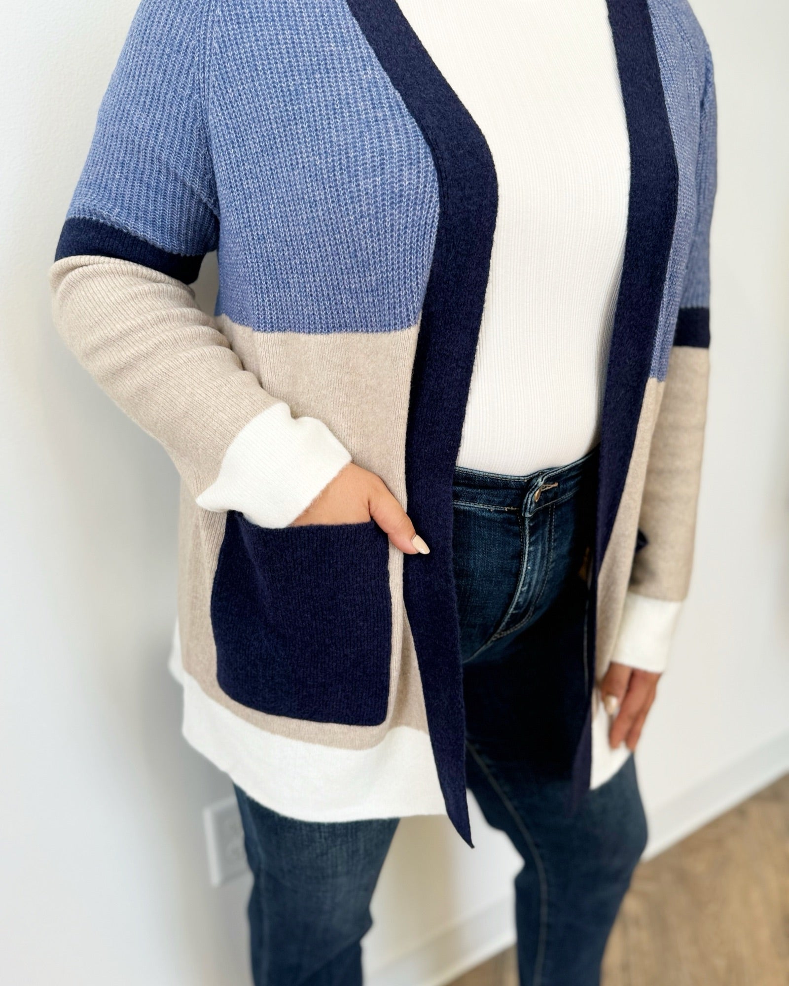 Yvette Colorblock CardiganCardigan