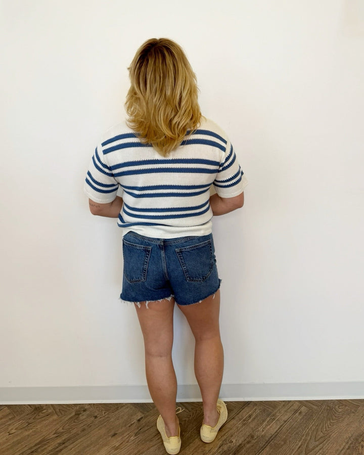 Z Supply Alex Hi Rise Vintage Cut Offdenim short