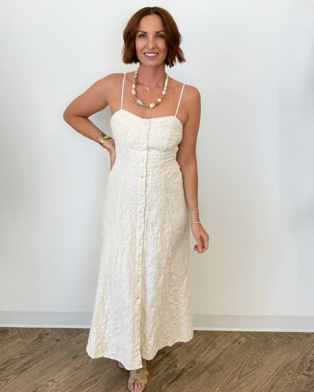 Z Supply Angel Eyes Textured Midi DressMidi Dress