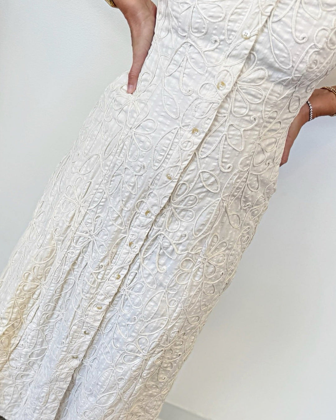 Z Supply Angel Eyes Textured Midi DressMidi Dress