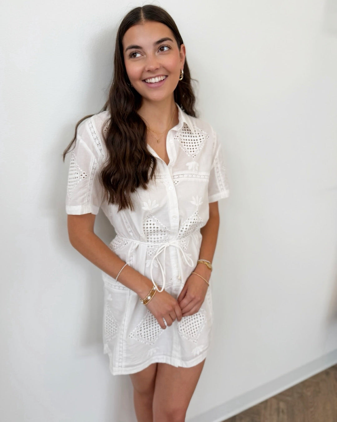 Z Supply Annabelle Eyelet Dressmini dress