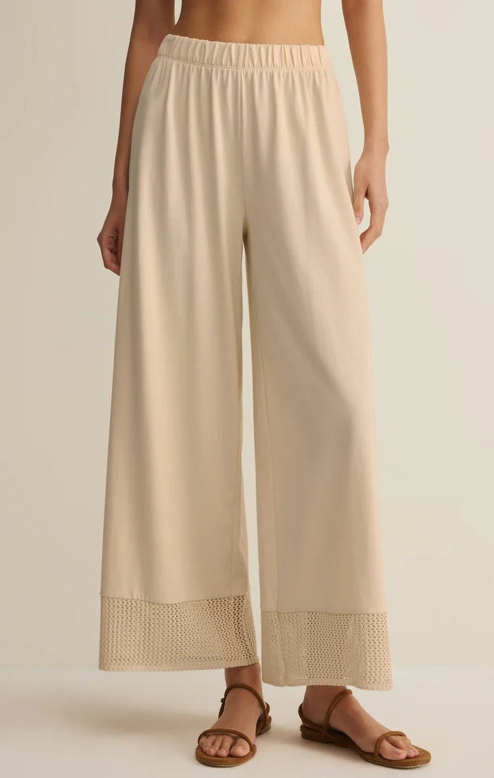 Z Supply Banyan Crochet Pantpull on pant