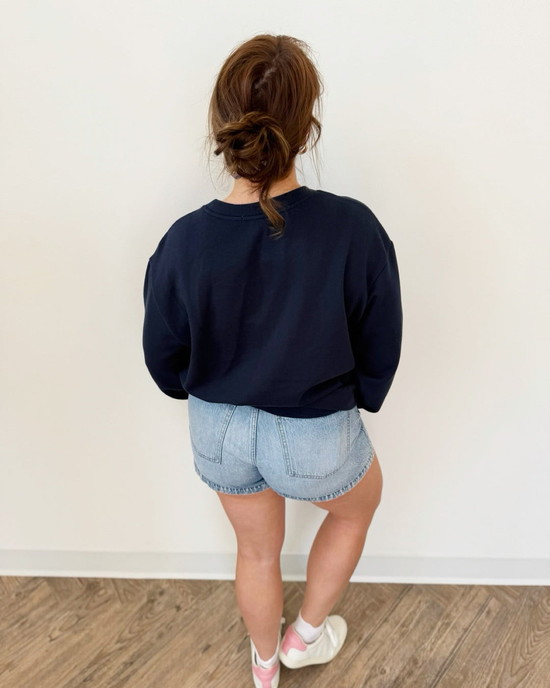 Z Supply Boyfriend Patch Sweatshirtlong sleeve pullover