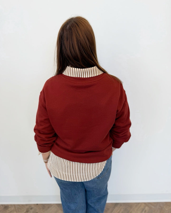 Z Supply Boyfriend Sweatshirtlong sleeve pullover