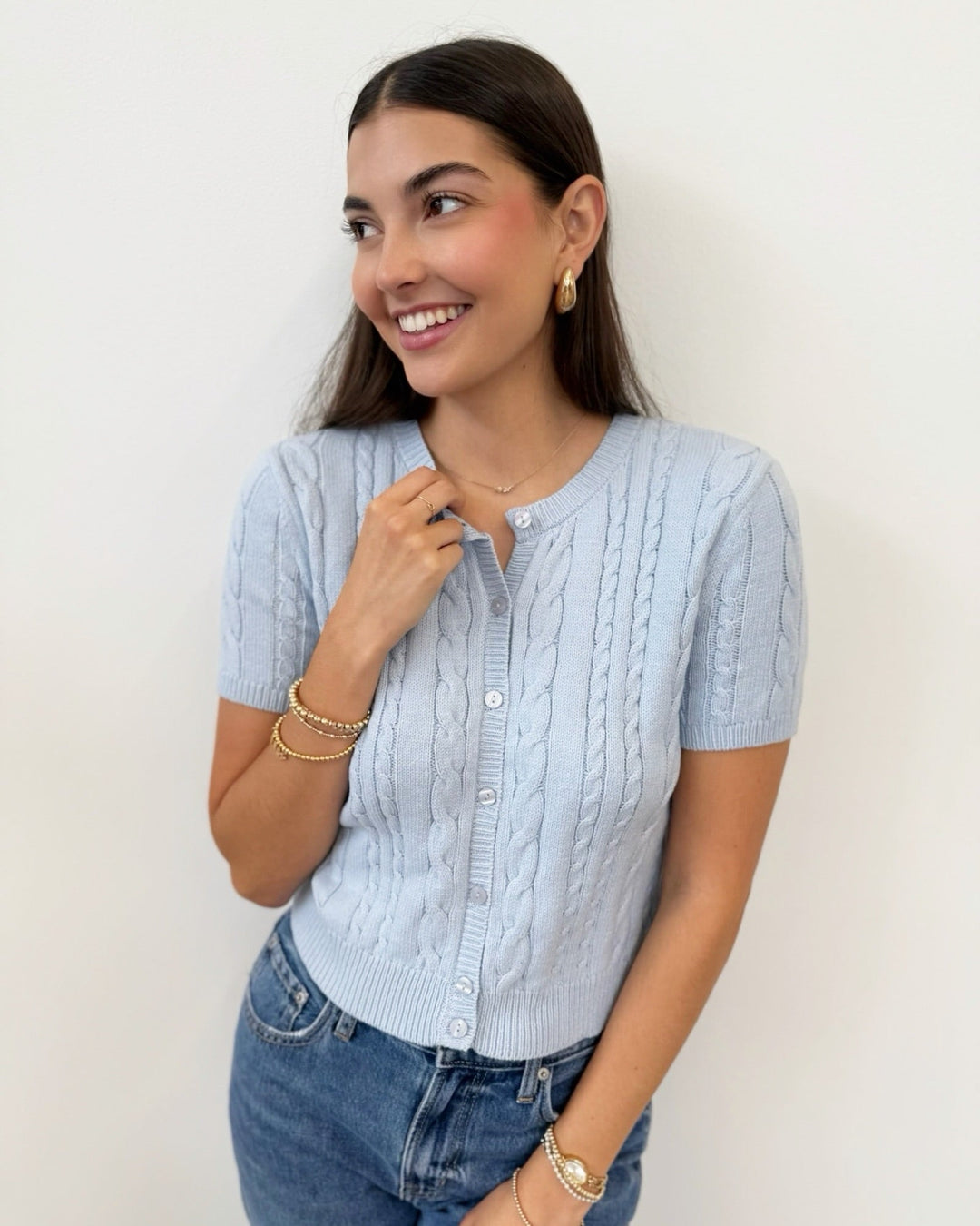Z Supply Cera Cardiganshort sleeve cardigan