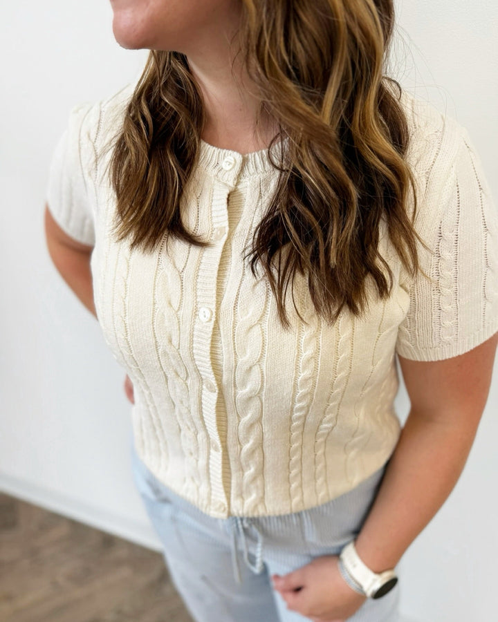 Z Supply Cera Cardiganshort sleeve cardigan