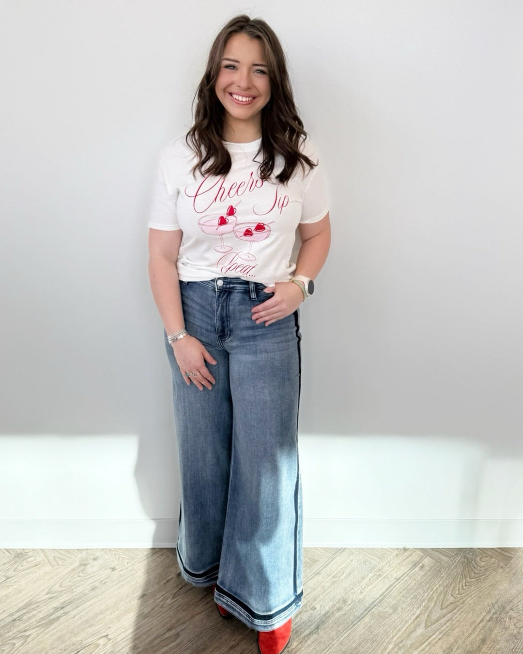 Z Supply Cheers Boyfriend TeeBoyfriend Tee