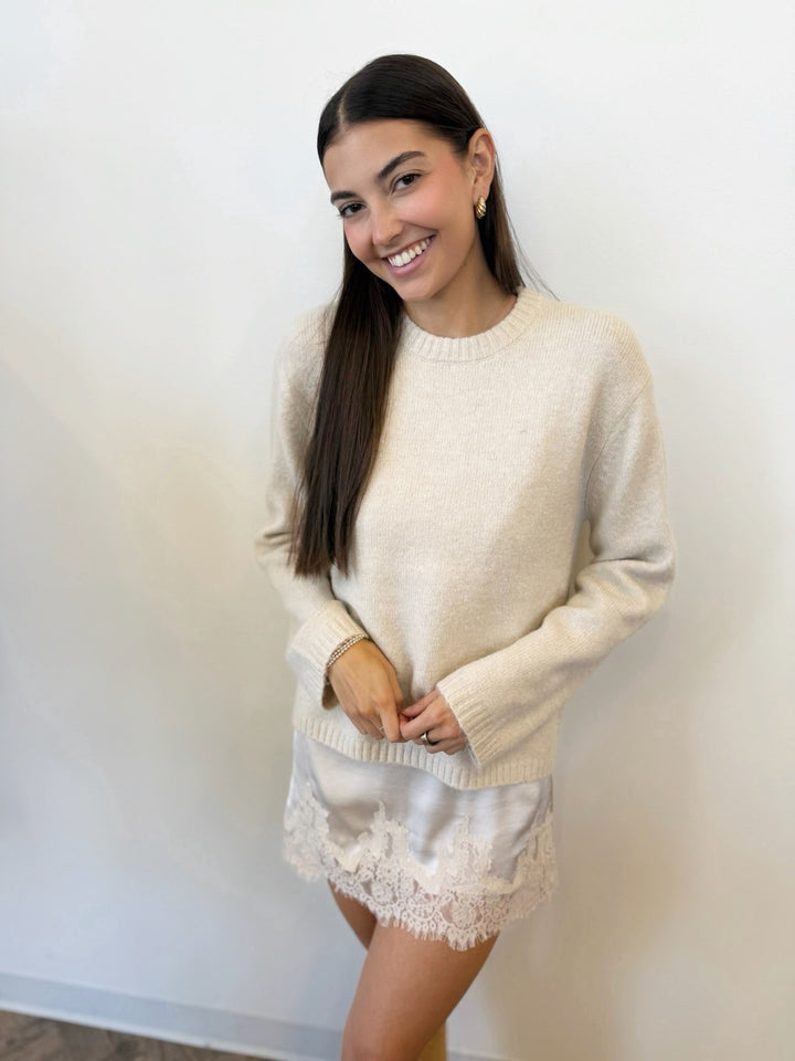 Z Supply Chill Mode Sweaterlong sleeve knit