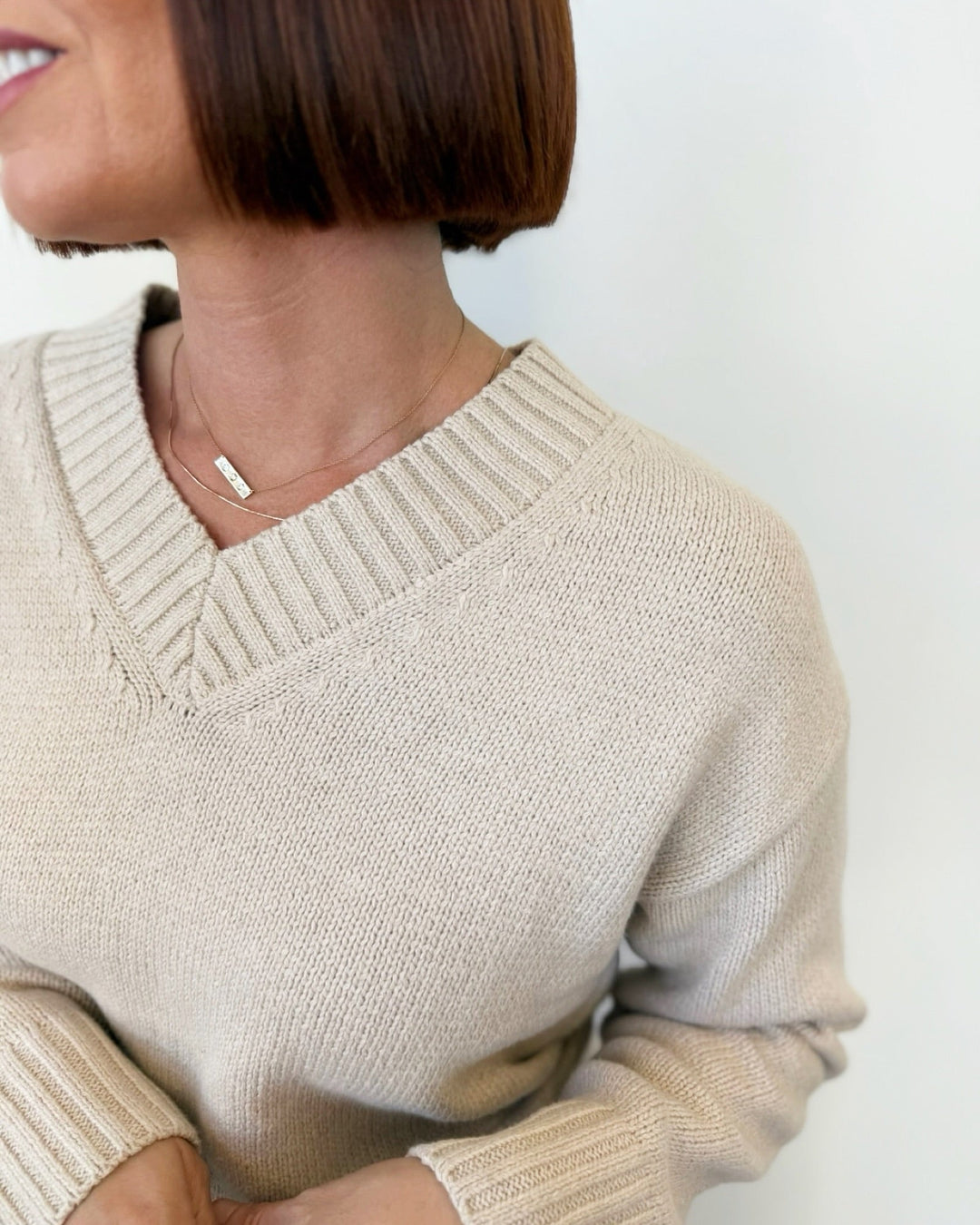 Z Supply Cloud Spun V-neck Sweaterlong sleeve knit