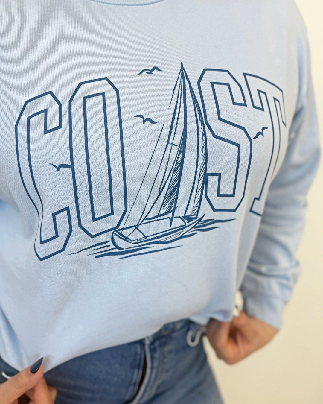 Z Supply Coast Boyfriend Sweatshirtsweatshirt