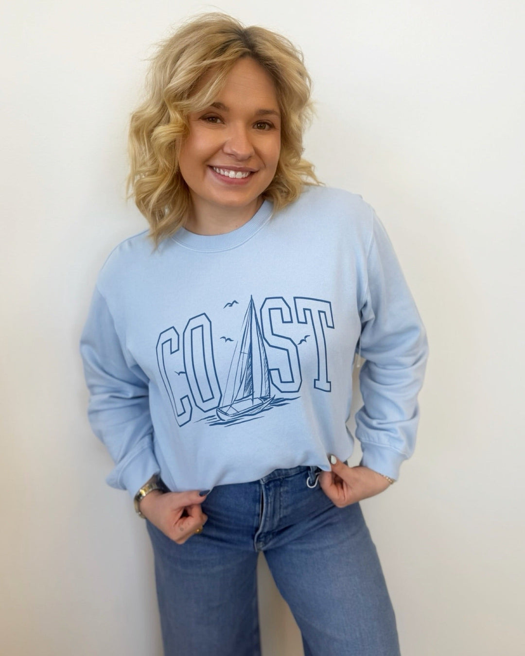 Z Supply Coast Boyfriend Sweatshirtsweatshirt