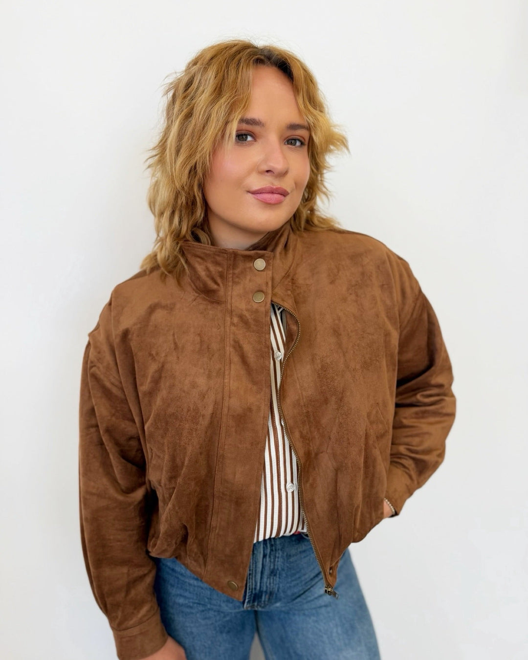 Z Supply Corin Bubble Hem Jacketjacket