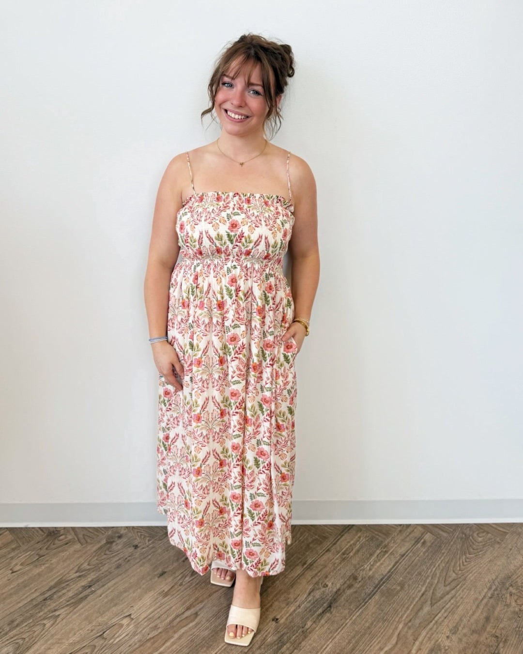 Z Supply Cornelia Ami Floral Maxi Dressmaxi dress