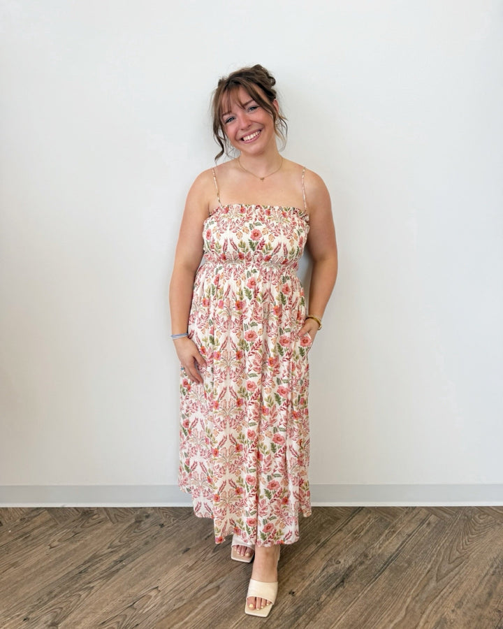 Z Supply Cornelia Ami Floral Maxi Dressmaxi dress