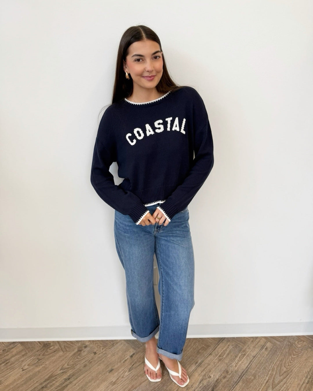 Z Supply Costal Sienna Sweaterlong sleeve knit