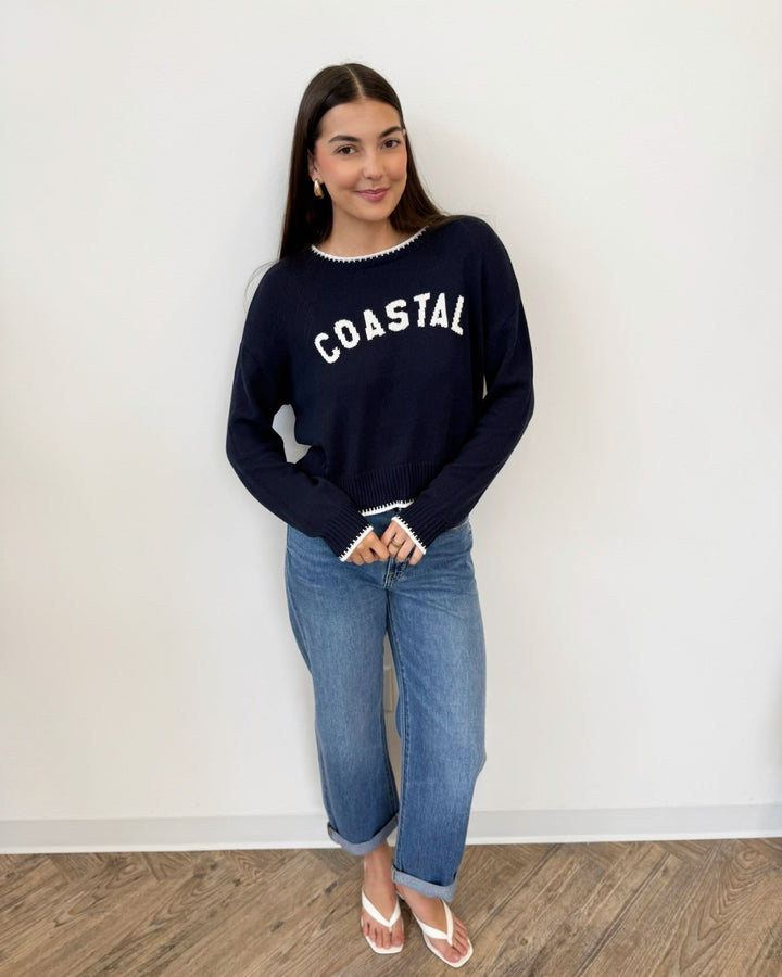 Z Supply Costal Sienna Sweaterlong sleeve knit