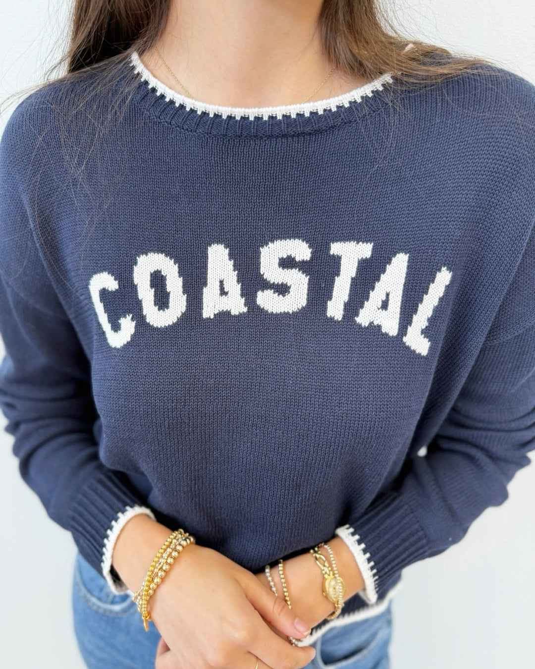 Z Supply Costal Sienna Sweaterlong sleeve knit