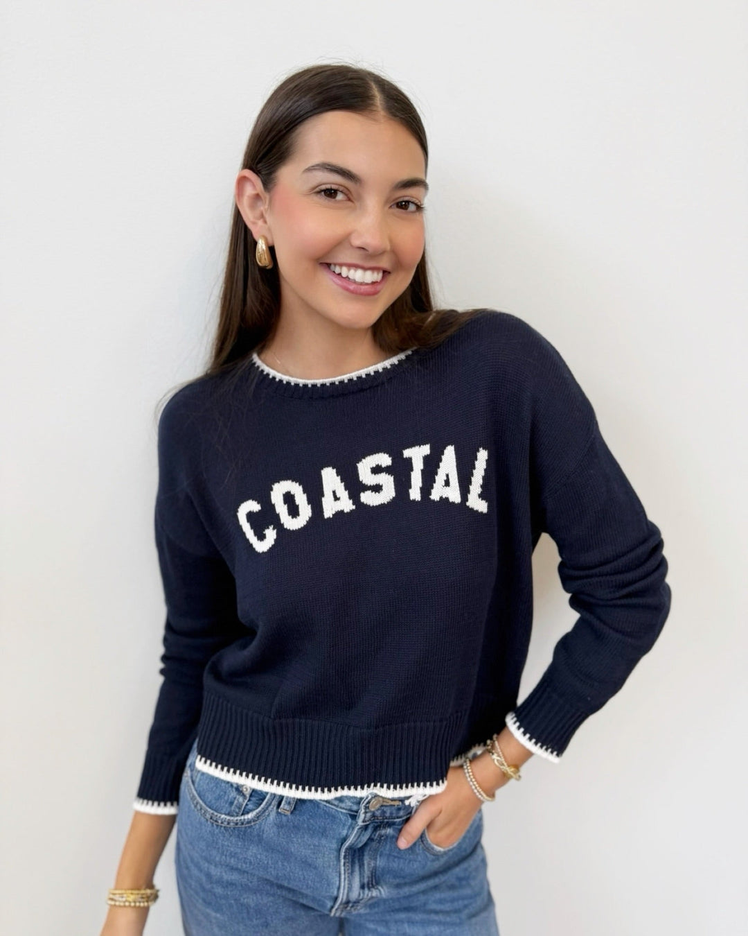 Z Supply Costal Sienna Sweaterlong sleeve knit