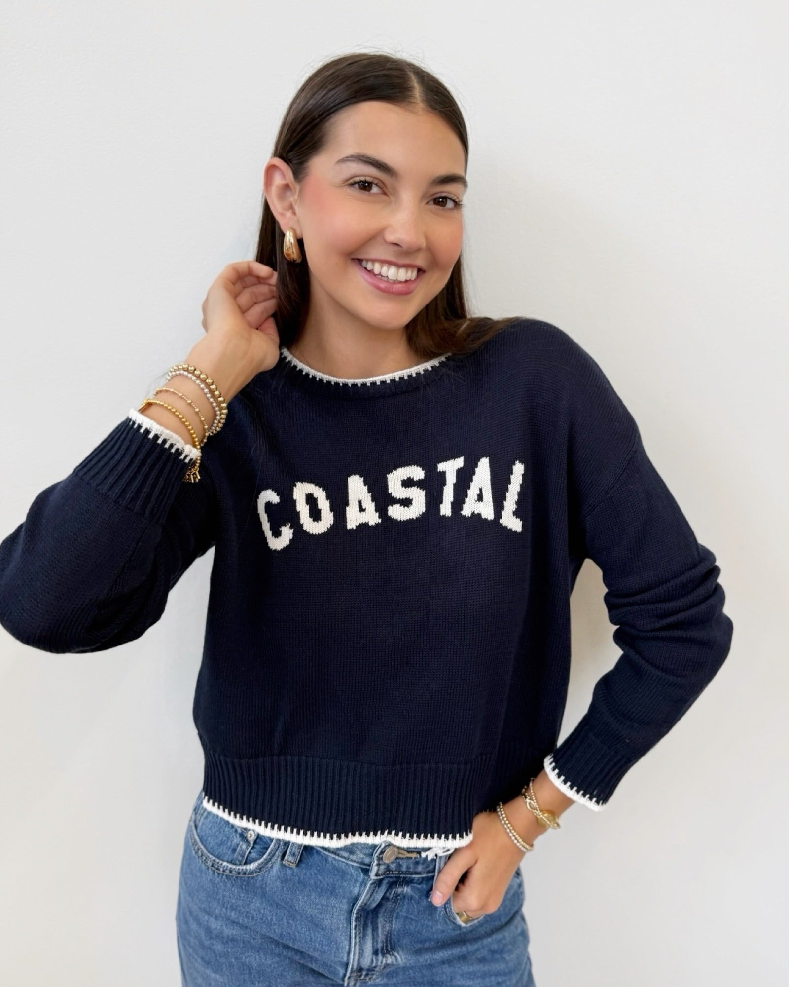 Z Supply Costal Sienna Sweaterlong sleeve knit