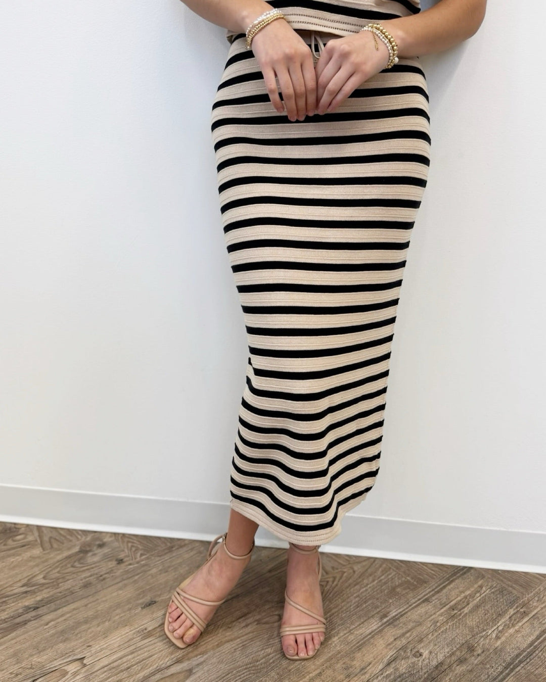 Z Supply Emori Striped Skirtmidi skirt