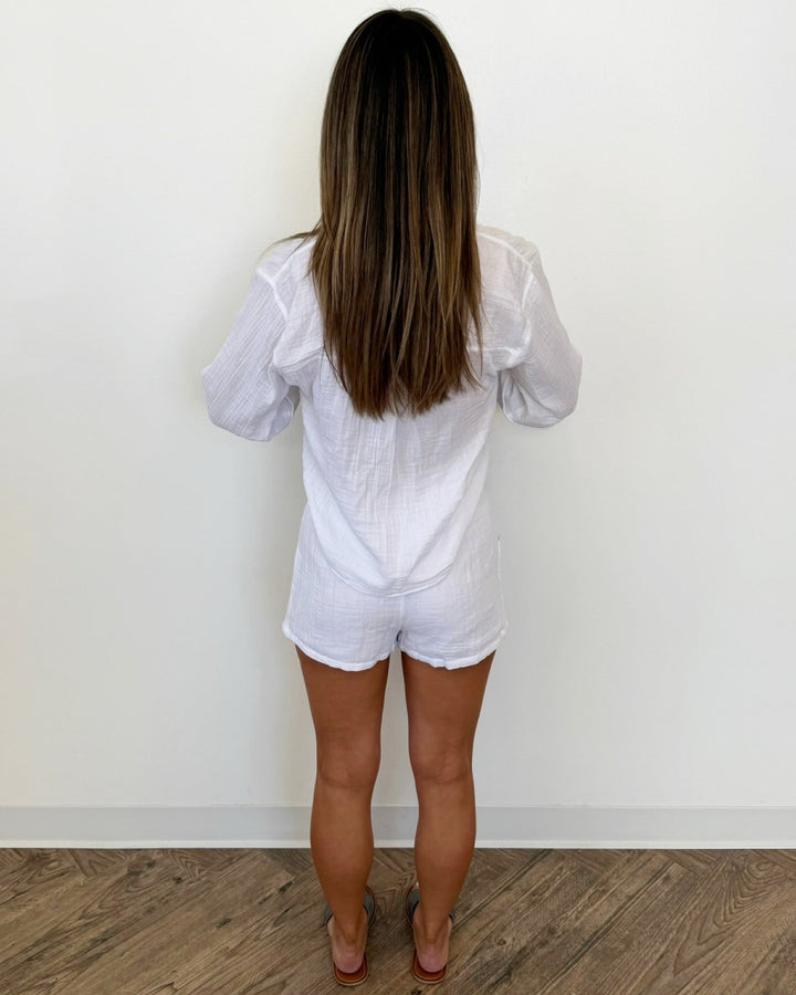 Z Supply Emory Airy Gauze Shortcasual short