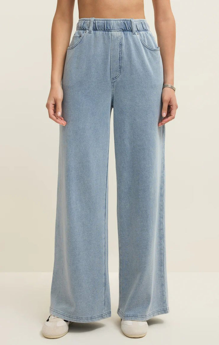 Z Supply Entourage Knit Denim Pantknit pant