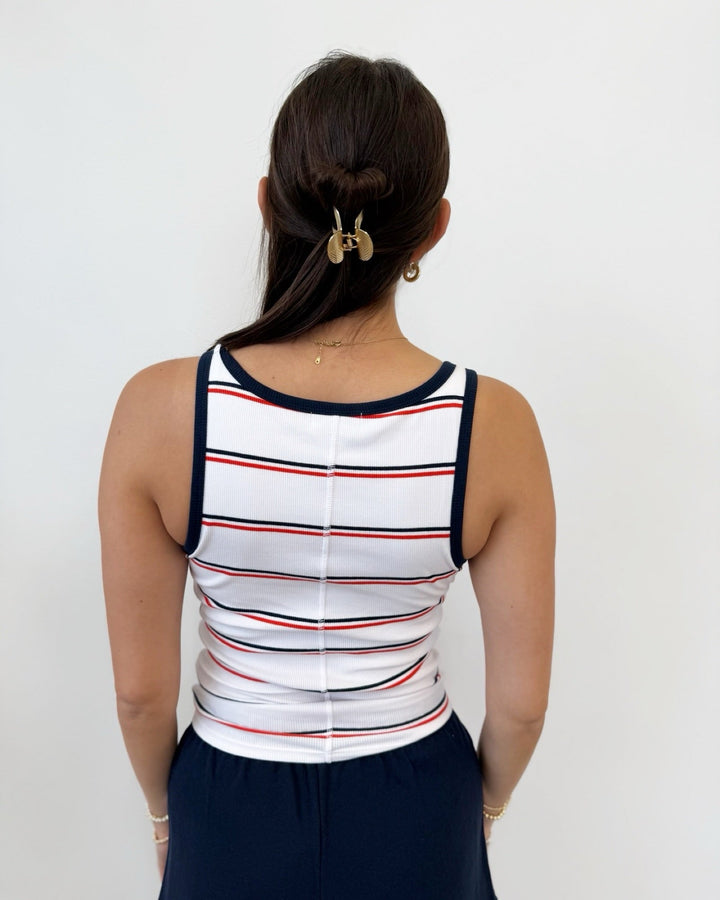 Z Supply Fisher Striped Rib Tanktank top