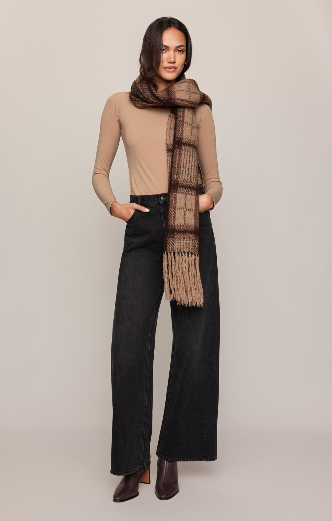 Z Supply Frostline Plaid Scarfscarf