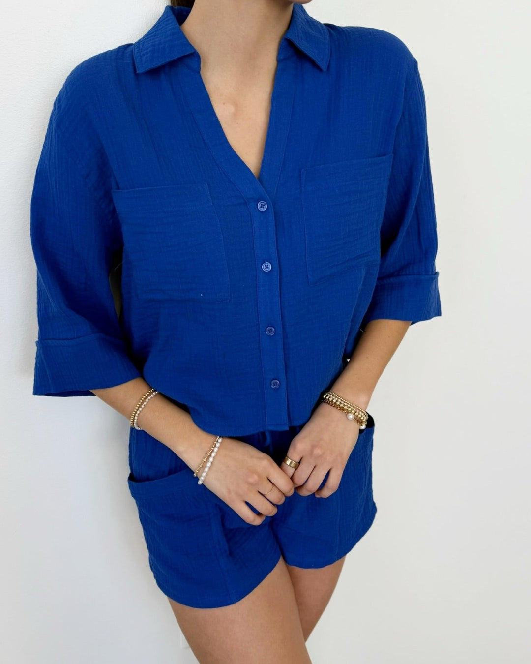 Z Supply Helena Airy Gauze Button Upbutton down shirt