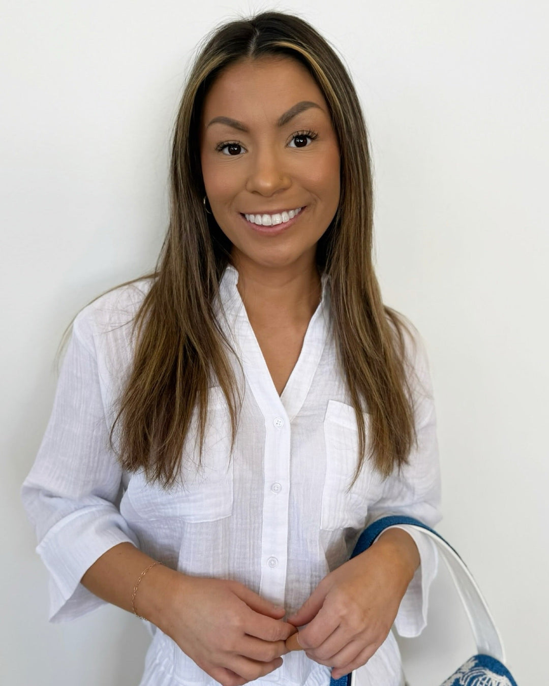Z Supply Helena Airy Gauze Button Upbutton down shirt