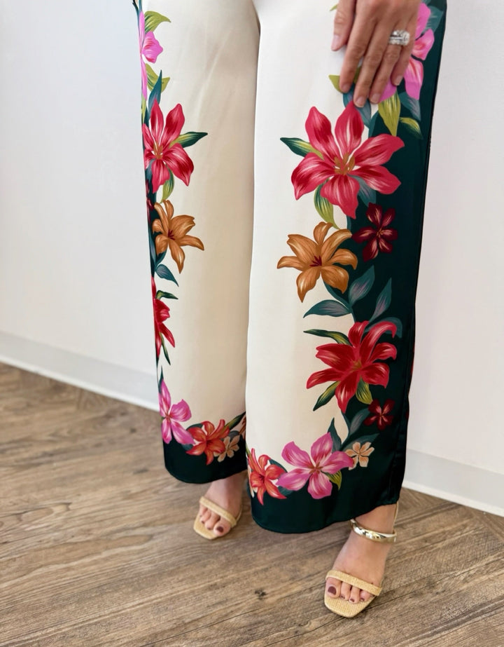 Z Supply Lani Floral Pantpull on pant
