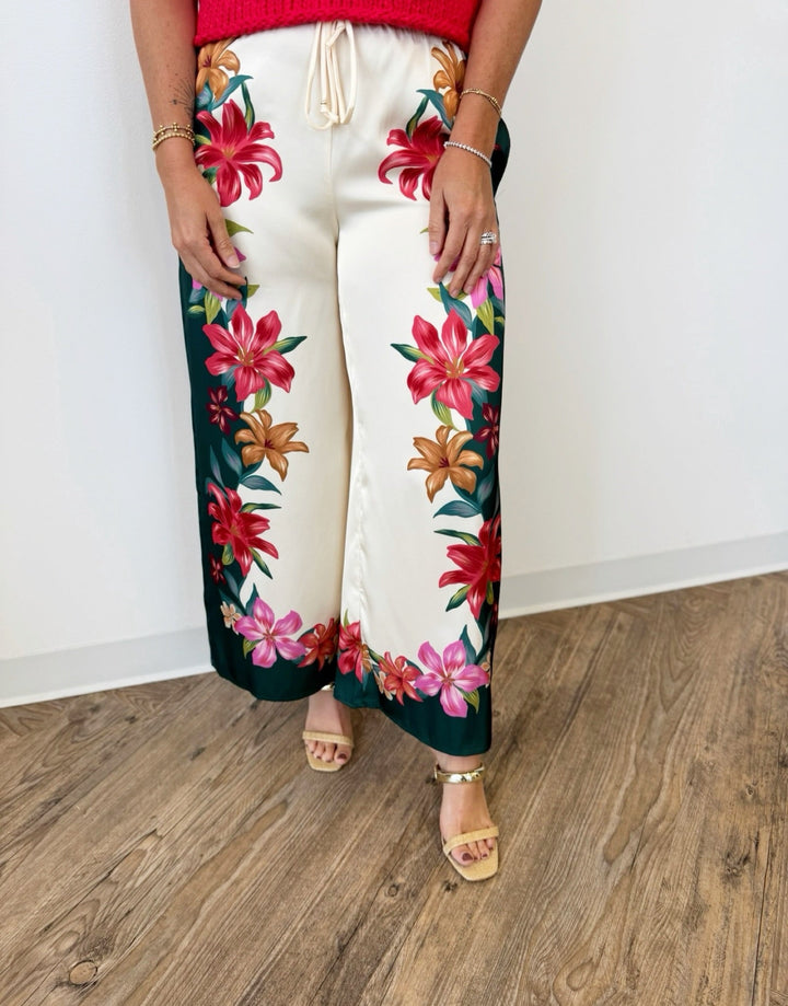 Z Supply Lani Floral Pantpull on pant