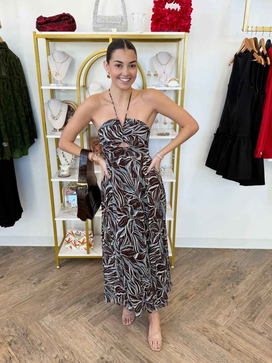 Z Supply Lanie Zinn Floral Maxi Dressmaxi dress