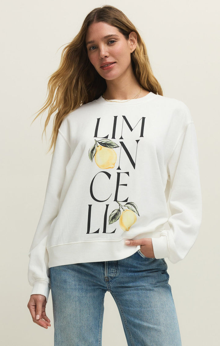 Z Supply Limon Boyfriend SweatshirtPullover