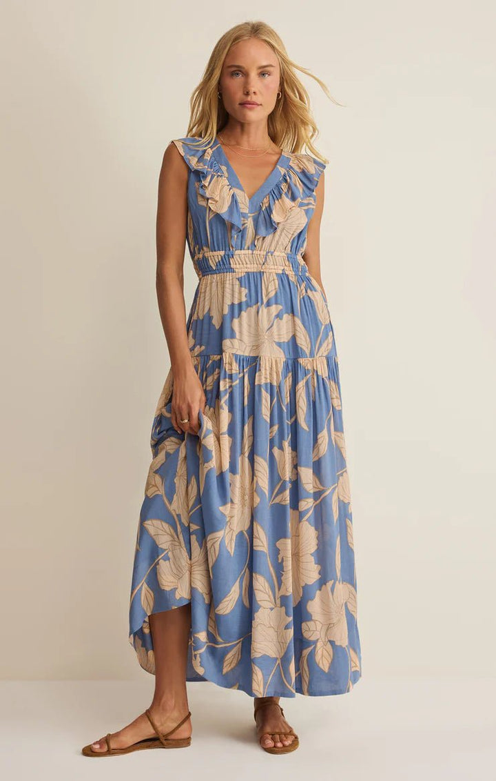 Z Supply Malene Bloom Floral Maxi Dressmaxi dress